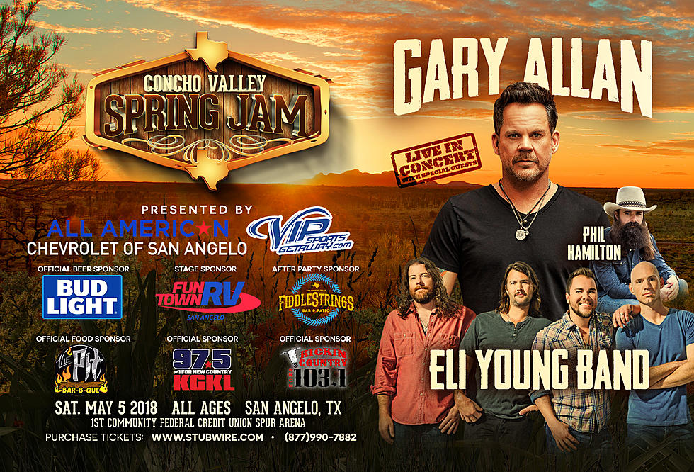 Gary Allan In San Angelo This Saturday!